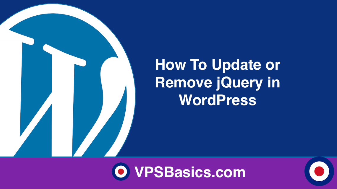 How To Update or Remove jQuery in WordPress