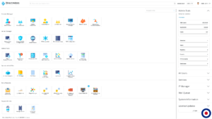 DirectAdmin Evolution Theme Layout Icon Grid