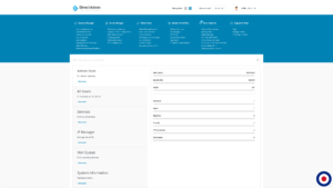 DirectAdmin Evolution Theme Layout Standard