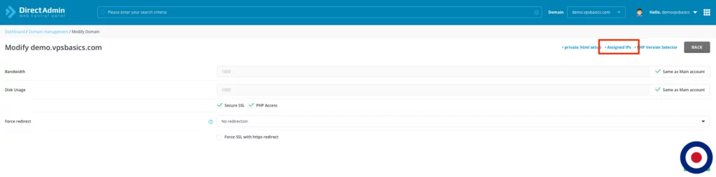 Add IPv6 User - Assign IPv6